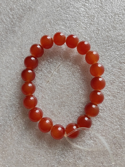 古玩玉器紅瑪瑙珠串拍賣,當(dāng)前價(jià)格260元