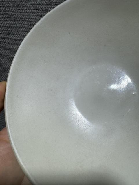 古玩陶瓷耀州窯白胎素碗拍賣，當前價格2600元