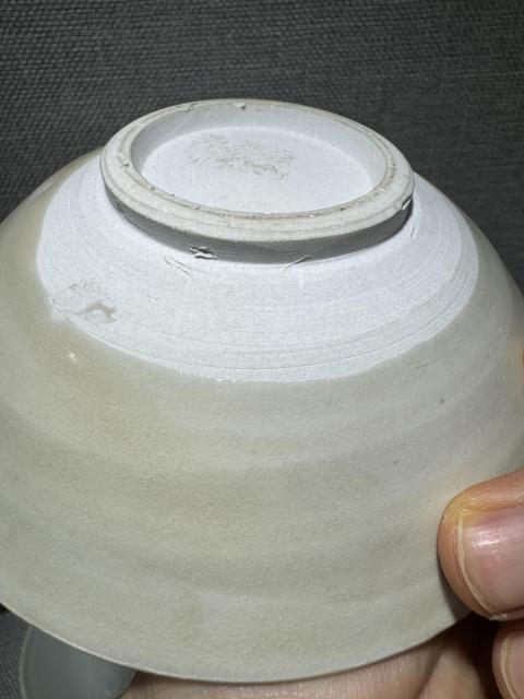 古玩陶瓷耀州窯白胎素碗拍賣，當前價格2600元