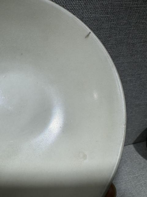 古玩陶瓷耀州窯白胎素碗拍賣，當前價格2600元