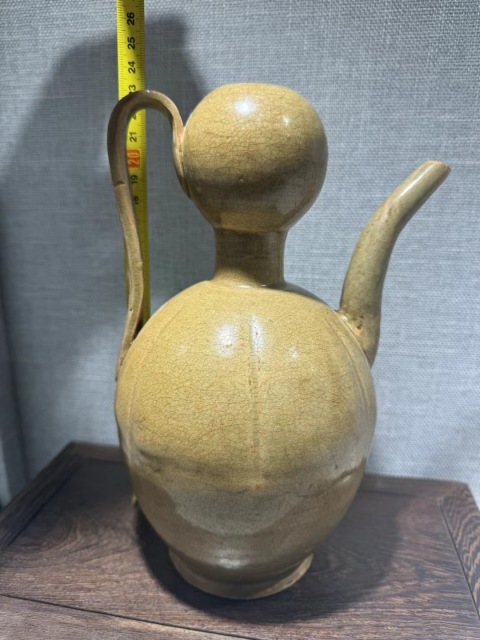 黄釉葫芦瓶 唐時代　唐三彩　陶芸　骨董品　古美術品 黄釉葫芦瓶 唐時代 唐三彩 陶芸 骨董品 古美術品 - メルカリ