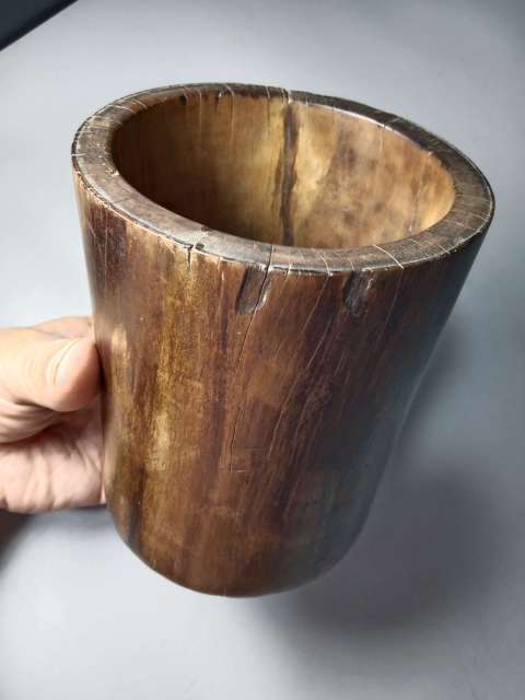 古玩雜項康熙.楠木筆筒拍賣,當(dāng)前價格2800元