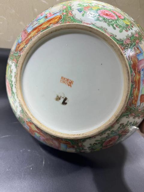 古玩陶瓷廣彩大碗拍賣,當前價格12000元