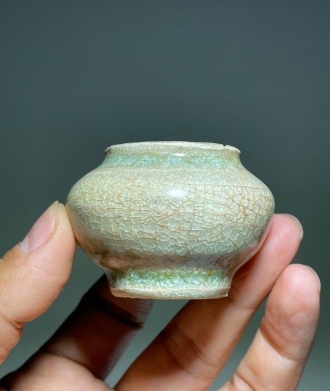 古玩陶瓷清康熙司馬光砸缸小盤拍賣，當前價格5380元