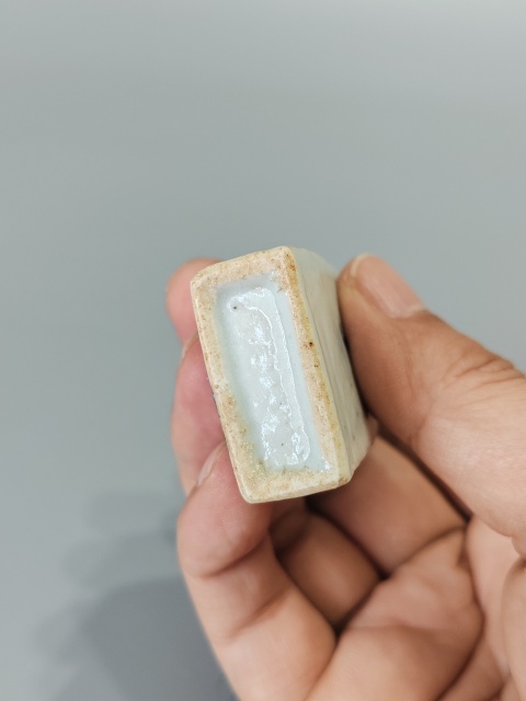 古玩陶瓷青花人物四方鼻煙壺·全品拍賣,當前價格388元