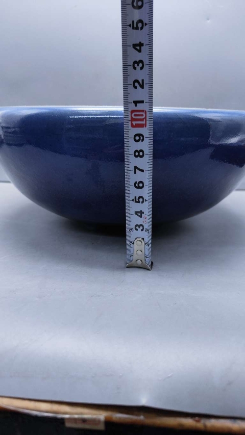 古玩陶瓷霽藍釉三足爐拍賣,當前價格2999元