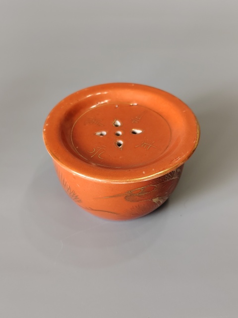 古玩陶瓷山湖紅描金蛐蛐罐,刨花缸,全品拍賣,當(dāng)前價格0元