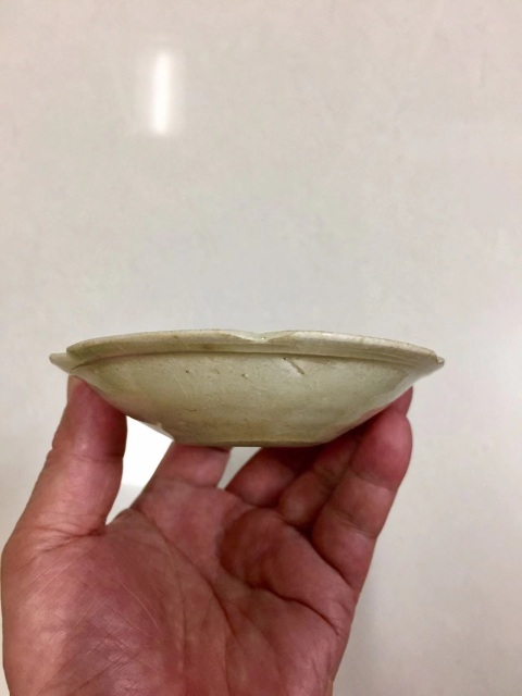 古玩陶瓷青白釉葵口洗拍賣，當前價格1200元