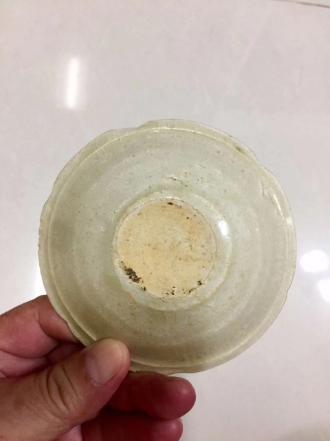 古玩陶瓷青白釉葵口洗拍賣，當前價格1200元