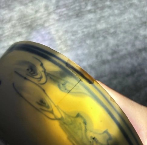 古玩陶瓷明天啟青花山水紋碗拍賣，當前價格5000元