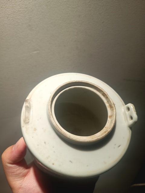 古玩陶瓷晚清淺降彩名家花鳥詩文僧帽壺拍賣,當(dāng)前價格1600元