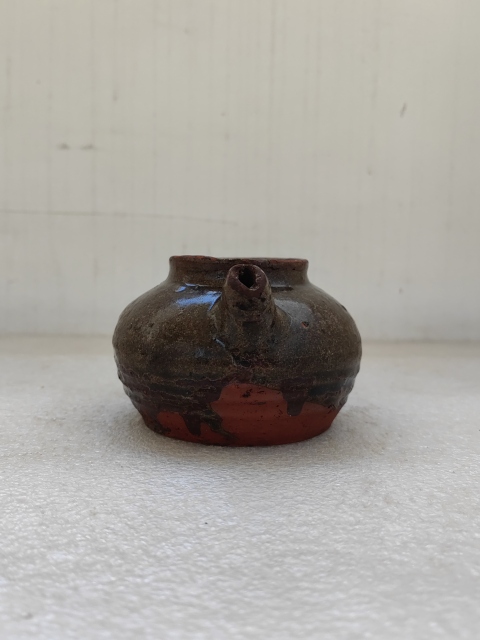 古玩陶瓷茶葉末釉茶壺拍賣，當前價格680元