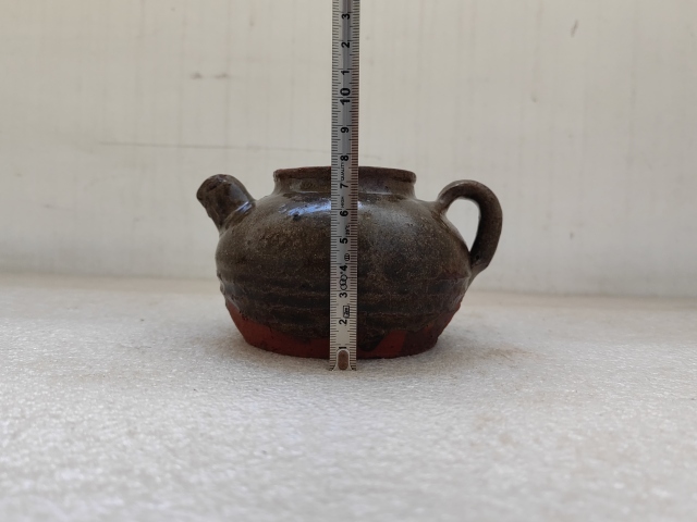 古玩陶瓷茶葉末釉茶壺拍賣，當前價格680元