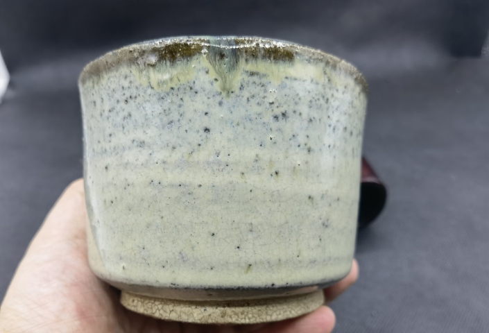 古玩陶瓷石灣窯鈞釉琴爐拍賣，當前價格980元