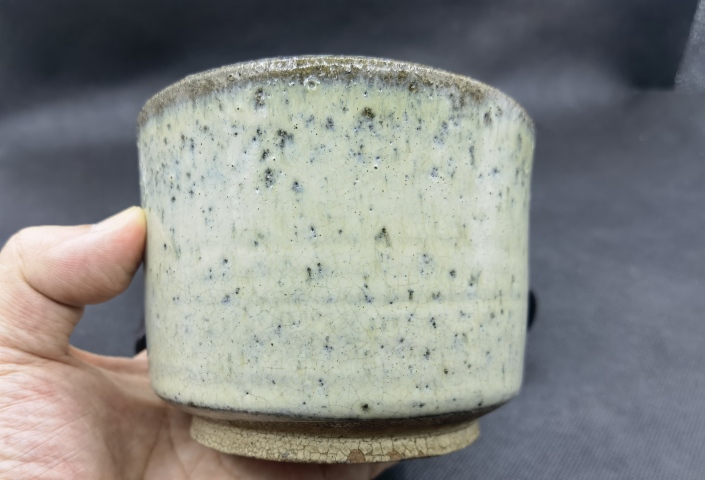 古玩陶瓷石灣窯鈞釉琴爐拍賣，當前價格980元