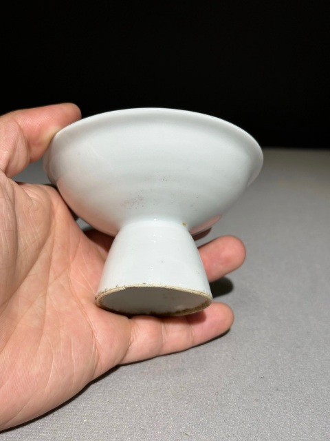 古玩陶瓷清中期囍字盤拍賣，當前價格188元