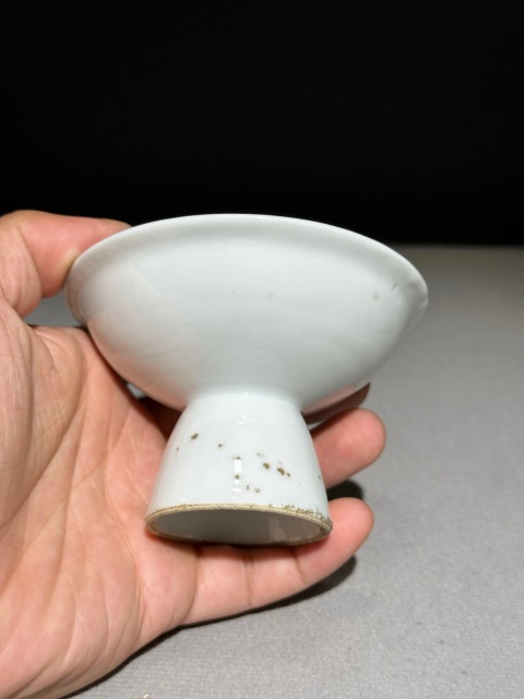 古玩陶瓷清中期囍字盤拍賣，當前價格188元