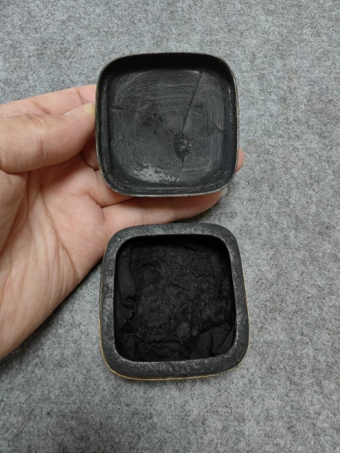 古玩銅器清代-墨盒拍賣,當前價格1800元