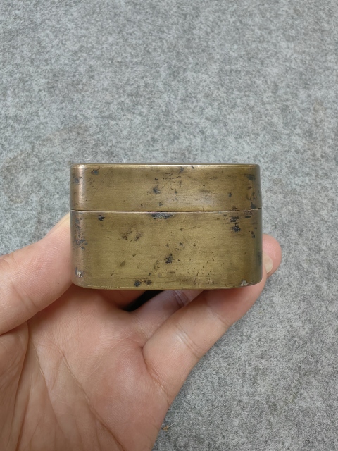 古玩銅器清代-墨盒拍賣,當前價格1800元