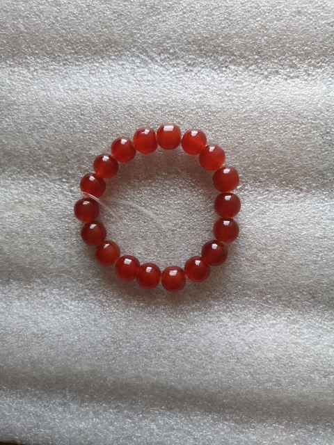 古玩玉器紅瑪瑙珠串拍賣,當(dāng)前價(jià)格260元