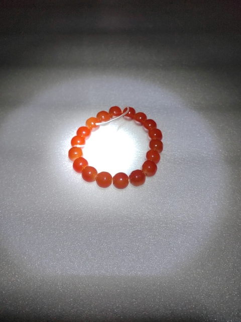 古玩玉器紅瑪瑙珠串拍賣,當(dāng)前價(jià)格260元