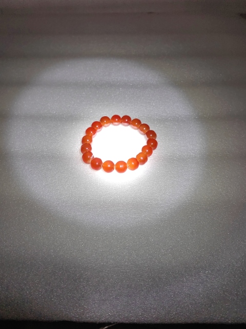 古玩玉器紅瑪瑙珠串拍賣,當(dāng)前價(jià)格260元
