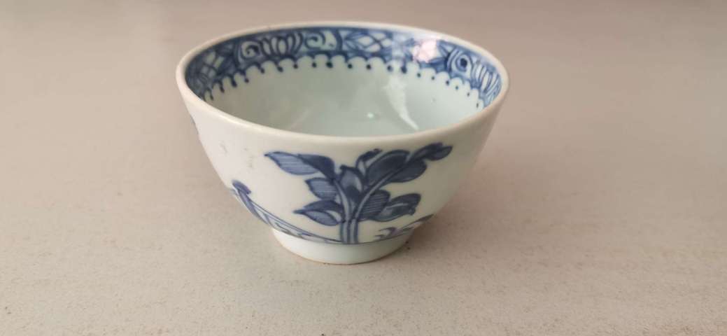 古玩陶瓷康熙青花博古紋杯拍賣,當前價格1000元