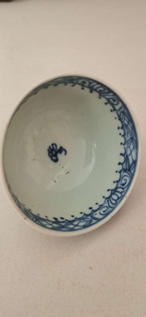 古玩陶瓷康熙青花博古紋杯拍賣,當前價格1000元