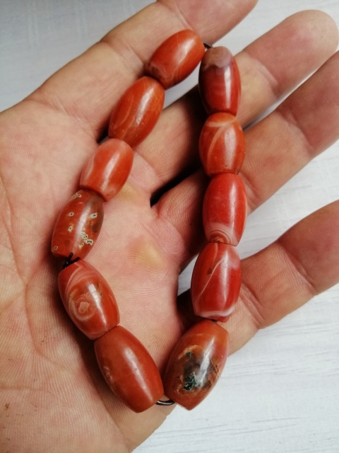 古玩玉器南紅手鏈拍賣，當前價格499元