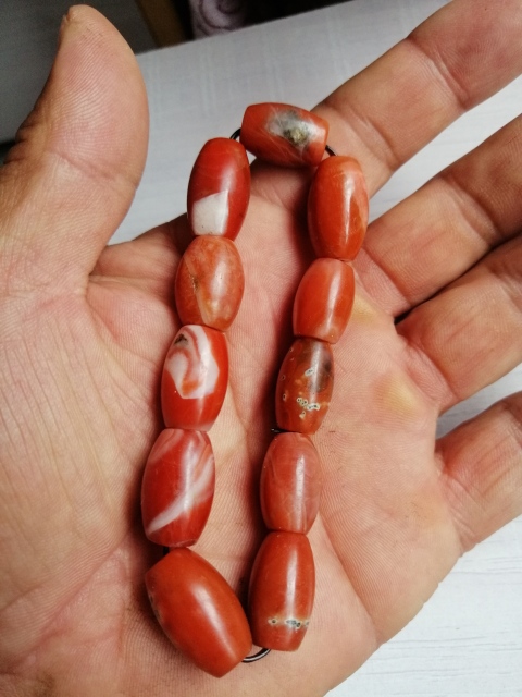 古玩玉器南紅手鏈拍賣，當前價格499元