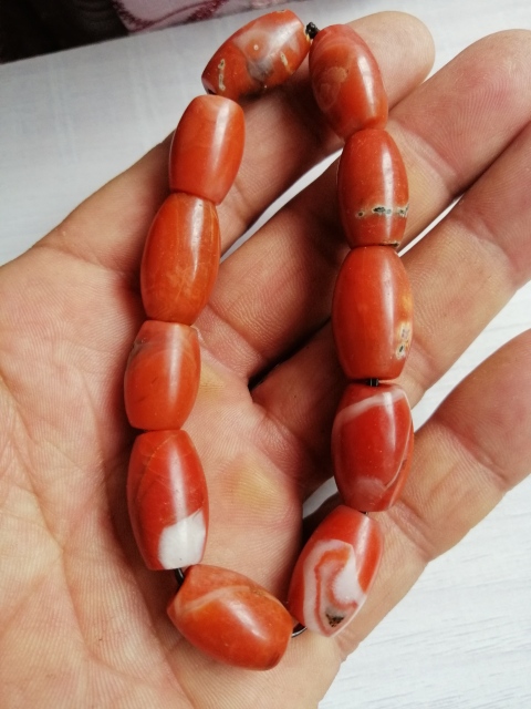 古玩玉器南紅手鏈拍賣，當前價格499元