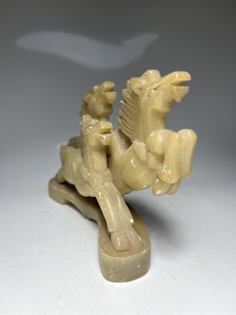 古玩雜項奔馬擺件拍賣，當前價格388元