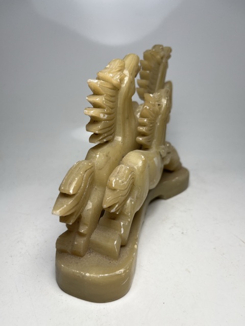 古玩雜項奔馬擺件拍賣，當前價格388元