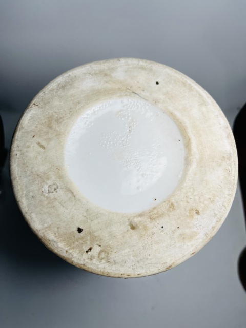 古玩陶瓷粉彩牡丹盛開花紋帽筒拍賣，當前價格999元