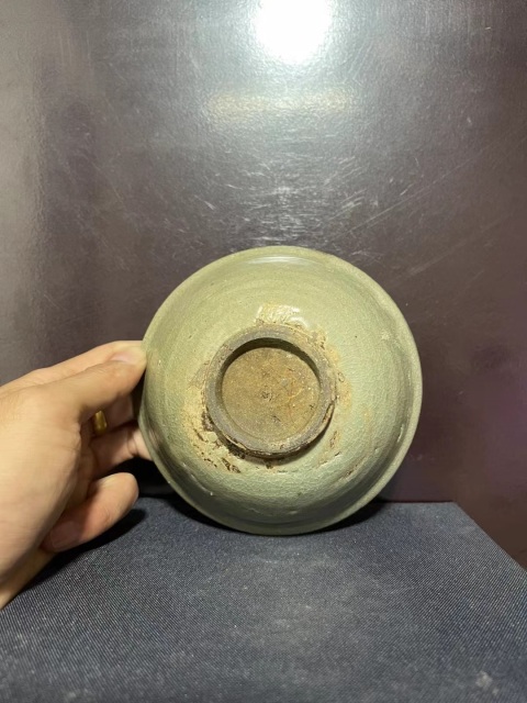 古玩陶瓷元龍泉青瓷撇口碗拍賣，當前價格3880元