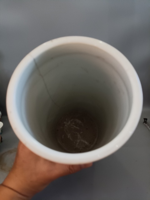 古玩陶瓷民國淺降彩人物故事紋帽筒拍賣,當前價格399元