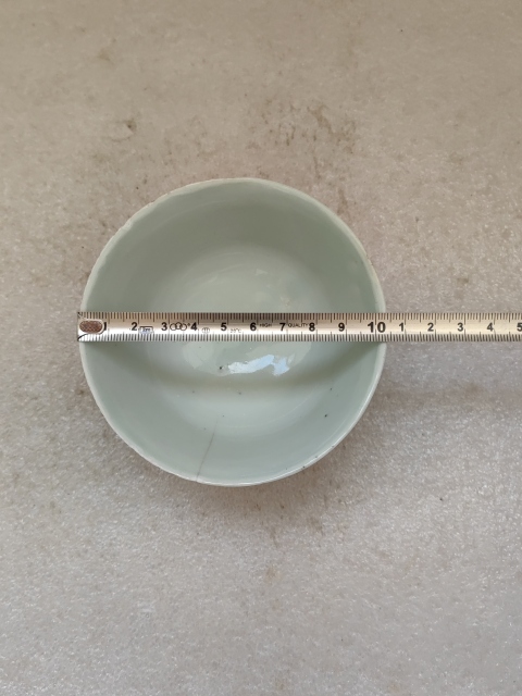 古玩陶瓷青花淡描花卉紋喜字杯拍賣,當前價格298元
