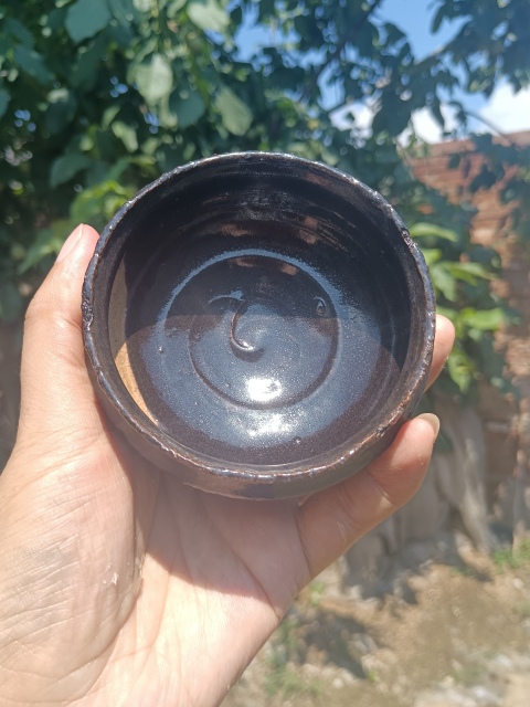 古玩陶瓷元末明初～窯變黑釉三足香爐拍賣，當前價格1888元