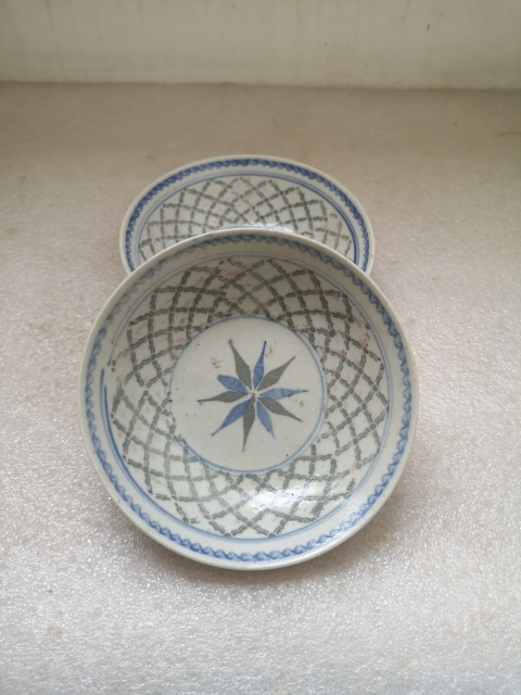 古玩陶瓷花卉紋盤拍賣,當前價格260元