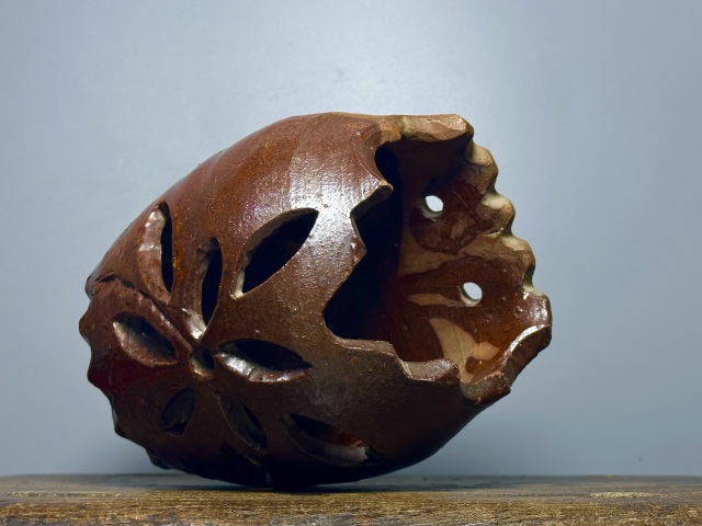 古玩陶瓷茶葉末釉筷子簍拍賣(mài),當(dāng)前價(jià)格238元