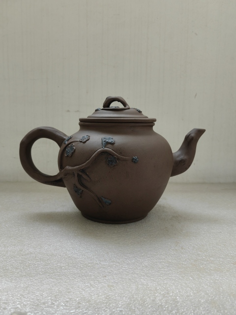 古玩陶瓷上世紀晚期紫砂壺拍賣,當前價格398元