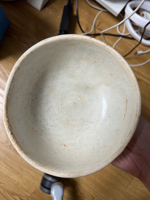 古玩陶瓷宋 青白釉高足碗拍賣，當前價格199元