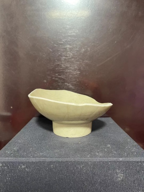 古玩陶瓷宋.影青釉刻鹿紋杯托拍賣,當前價格1350元