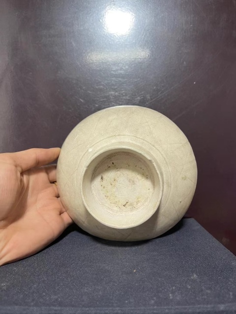 古玩陶瓷宋.影青釉刻鹿紋杯托拍賣,當前價格1350元