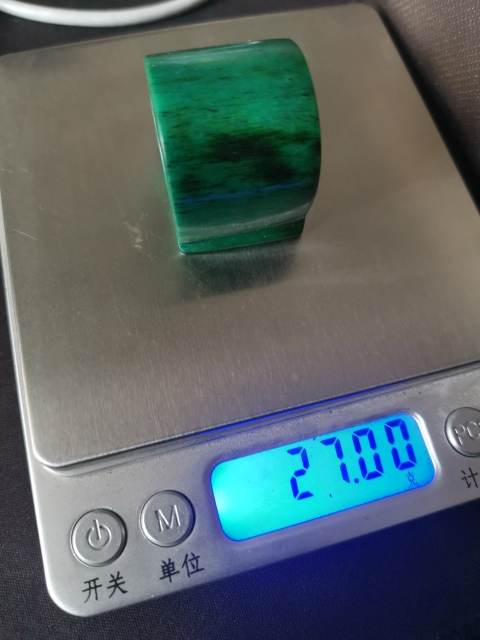 古玩雜項馬鞍型,虬角扳指拍賣,當前價格1666元