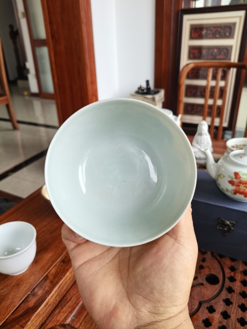 古玩陶瓷民國(guó)·粉彩太師少保紋碗真品鑒賞圖
