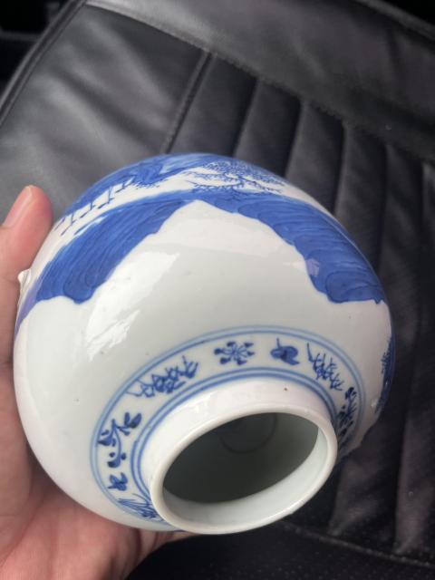 古玩陶瓷青花罐拍賣，當前價格3500元