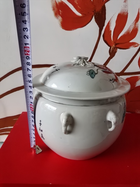 古玩陶瓷和合二仙四系粥罐拍賣,當前價格2880元