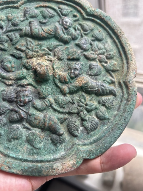 古玩銅器銅鏡拍賣，當(dāng)前價(jià)格20000元