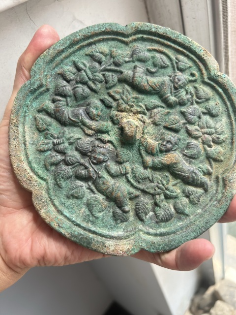 古玩銅器銅鏡拍賣，當(dāng)前價(jià)格20000元